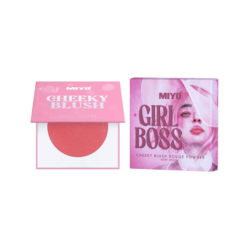 Miyo - *Girl Boss* - Blush in polvere Cheeky Blush - 04: Legally Strawberry