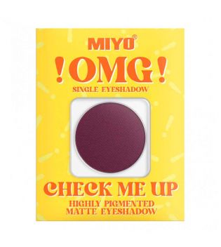 Miyo - *OMG!* - Ombretto opaco Check Me Up - 04: Prugna dolce