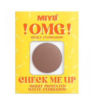 Miyo - *OMG!* - Ombretto opaco Check Me Up - 14: Brownie