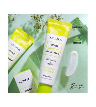 Moira - Crema viso Shine Control Intense Fortfying - Moringa e Matcha