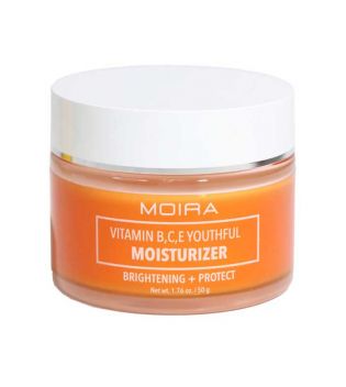 Moira - Crema illuminante Moisturizer - Vitamine B, C ed E