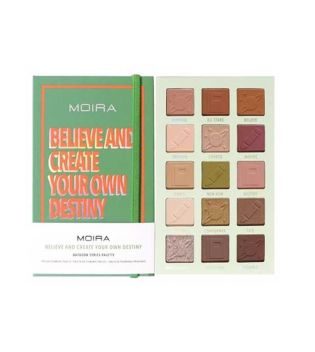 Moira - *Daybook* - Palette di ombretti Believe And Create Your Own Destiny