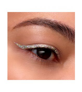 Moira - Eyeliner Glitter Liner Glitter - 008: Super Sparkle