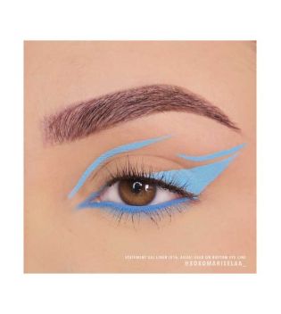 Moira - Eyeliner waterproof Eye catching Dip Liner - 07: Aqua