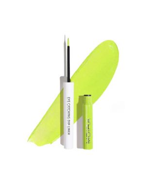 Moira - Eyeliner waterproof Eye catching Dip Liner - 08: Lime