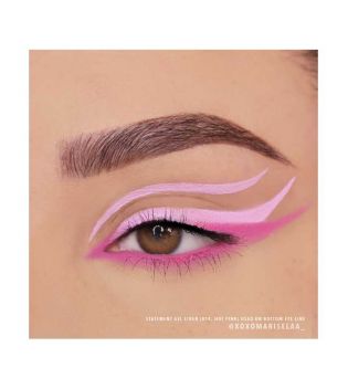 Moira - Eyeliner waterproof Eye catching Dip Liner - 16: Baby Pink