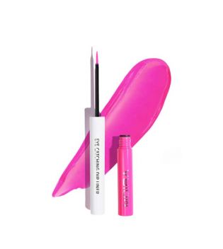 Moira - Eyeliner waterproof Eye catching Dip Liner - 17: Hot Pink
