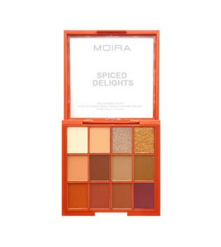 Moira - *Essential Collection* - Palette di pigmenti pressati Spiced Delights
