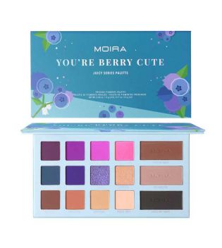 Moira - *Juicy Series* - Palette di pigmenti pressati You're Berry Cute