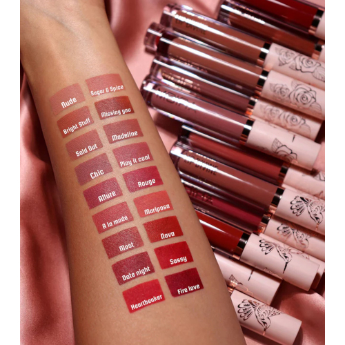 Moira - Rossetto liquido a lunga tenuta Lip Divine - 003: Right Stuff