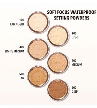 Moira - Cipria fissativa compatta Soft Focus Waterproof - 500: Tan