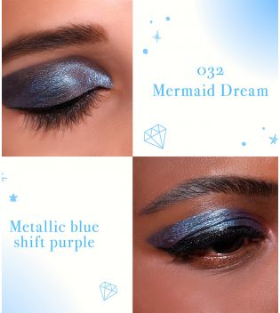 Moira - Ombretto liquido Diamond Daze - 032: Mermaid Dream