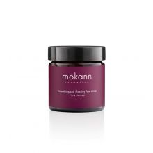 Mokosh (Mokann) - Maschera viso detergente e levigante - Fico e carbone 15ml