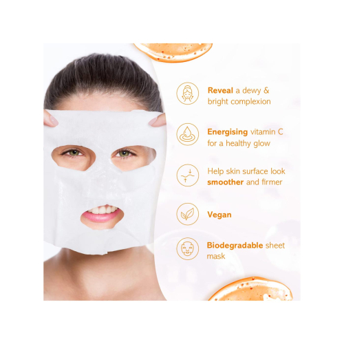 Montagne Jeunesse - 7th Heaven - Maschera Viso Nutriattiva - Vitamina C