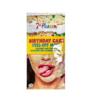 Montagne Jeunesse - 7th Heaven - Mascherina per il viso Peel Off Birthday Cake