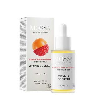 Mossa - Olio viso energizzante Vitamin Cocktail - 30ml