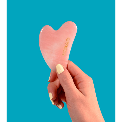 MQBeauty - Quarzo rosa Gua Sha