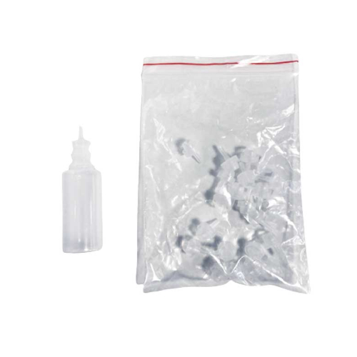 MQBeauty - Trousse trasparente + 24 flaconi da 15ml