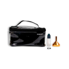 Trousse trasparente + 24 flaconi da 15ml