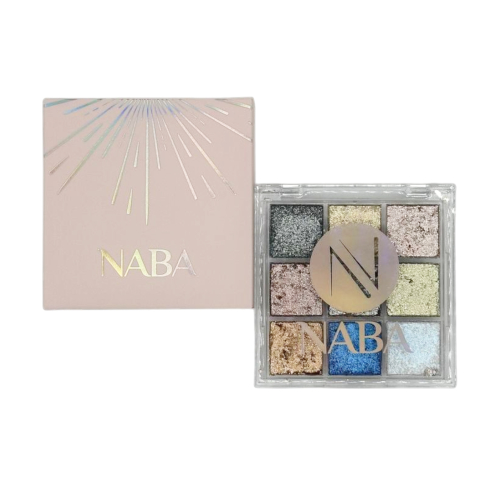 Naba Cosmetics - Palette di pigmenti per occhi - Crystal