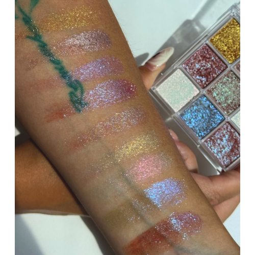 Naba Cosmetics - Palette di pigmenti per occhi - Loto
