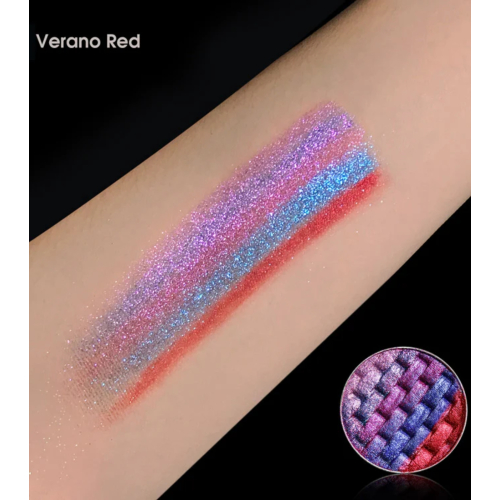 Naba Cosmetics - Pigmento cremoso arcobaleno - Verano Red
