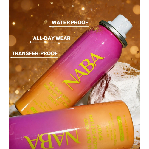 Naba Cosmetics - Spray fissante per il trucco All Day Hold
