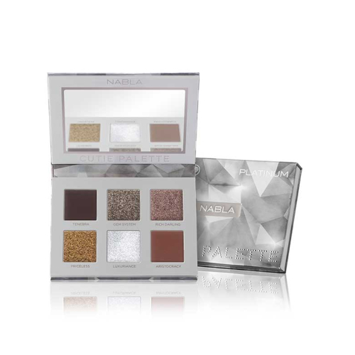 Nabla - *Cutie Collection* - Palette di ombretti Cutie Palette - Platinum