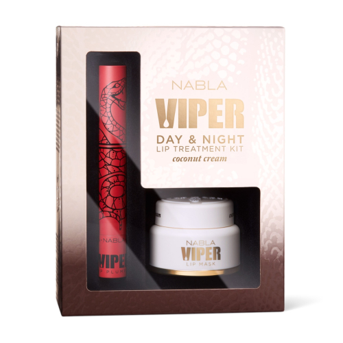Nabla - Viper Day set labbra volumizzante e Night Lip Treatment Kit Coconut Cream