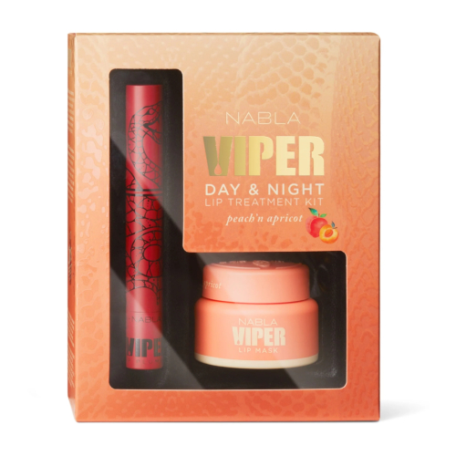 Nabla - Viper Day set labbra volumizzanti e Night Lip Treatment Kit - Peach’n apricot