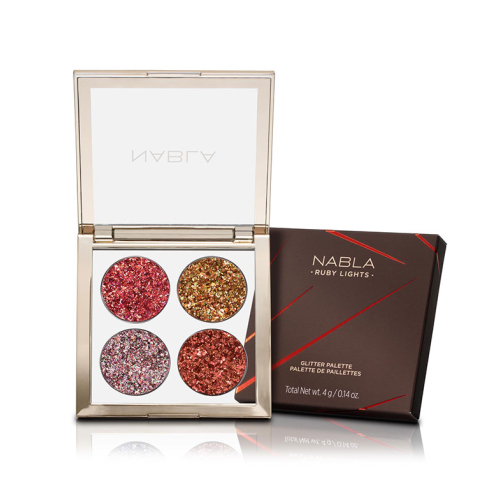 Nabla - *Side by Side* - Palette di Glitter - Ruby Lights