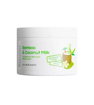 Nacomi - Scrub e detergente per il corpo - Bamboo & Coconut Milk