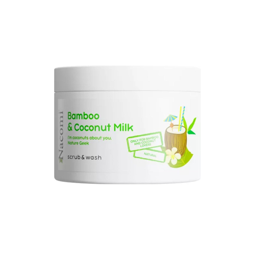 Nacomi - Scrub e detergente per il corpo - Bamboo & Coconut Milk