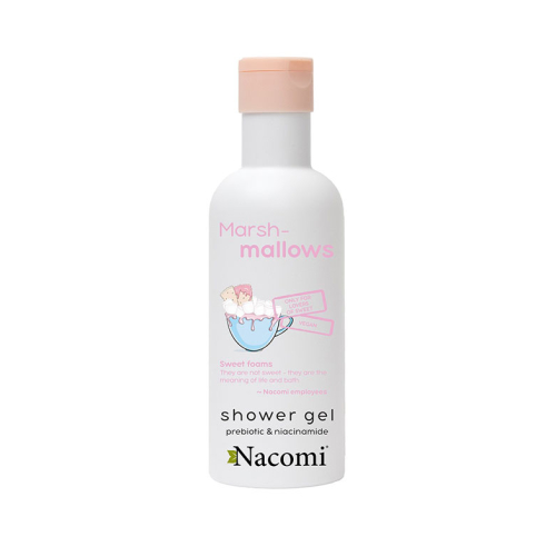 Nacomi - Gel doccia lenitivo - Marshmallow