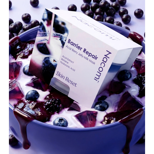 Nacomi - Maschera viso Jelly Bouncy Skin - Acai Berry Milk