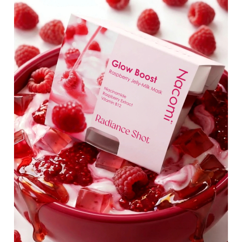 Nacomi - Maschera viso Jelly Bouncy Skin - Raspberry Milk