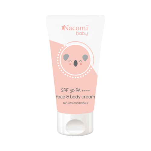 Nacomi - *Nacomi Baby* - Crema viso e corpo per bambini e neonati SPF50 PA ++++