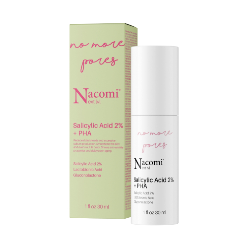Nacomi - *Next Level* - Siero con acido salicilico 2% + PHA No More Pores