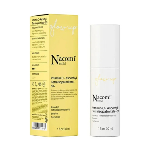 Nacomi - *Next Lvl* - Siero con vitamina C ascorbil tetraisopalmitato 5% Glow Up
