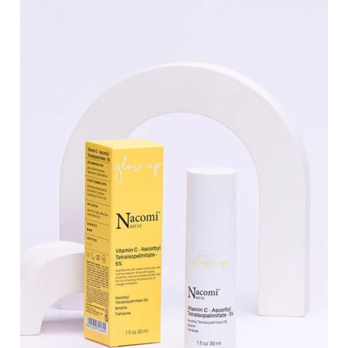 Nacomi - *Next Lvl* - Siero con vitamina C ascorbil tetraisopalmitato 5% Glow Up