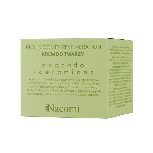Nacomi - *Rich & Comfy Regeneration* - Crema viso rigenerante con avocado e ceramidi