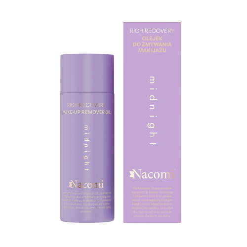 Nacomi - *Rich Recovery* - Olio struccante Midnight 