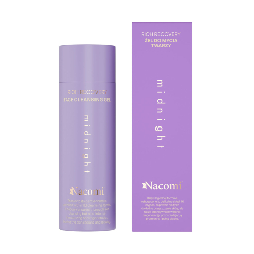 Nacomi - *Rich Recovery* - Gel detergente viso con Midnight 