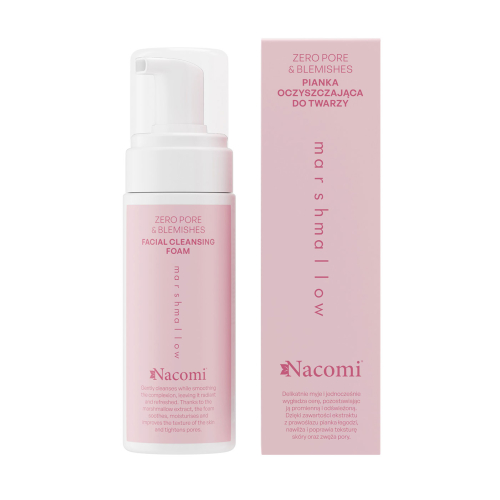 Nacomi - *Zero Pore & Blemishes* - Schiuma detergente viso al marshmallow