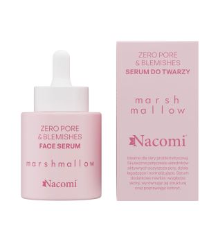 Nacomi - *Zero Pore & Blemishes* - Siero viso con marshmallow