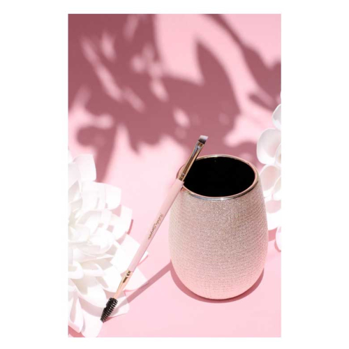 Natalia Surymta - Pennello smussato + pennello per sopracciglia - N6