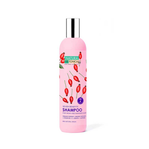 Natura Estonica - Shampoo nutriente per capelli danneggiati Seven Benefits