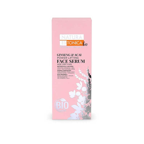 Natura Estonica - Siero viso antietà con ginseng e açai