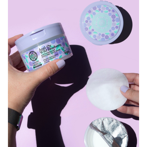 Natura Siberica - *Blueberry Siberica* - Dischi esfolianti antiossidanti per il viso