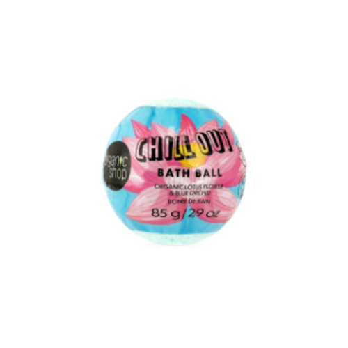 Natura Siberica - Bomba da bagno biologica ai fiori di loto e orchidea blu - Chill Out